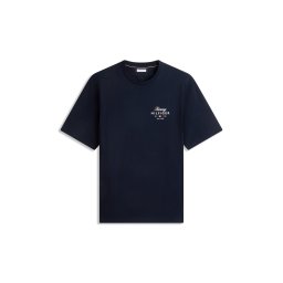 Tommy Hilfiger Big & Tall Tricou albastru închis / alb