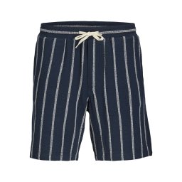 Jack & Jones Junior Pantaloni 'Jaiden Coba' bleumarin / alb