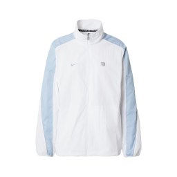 Nike Sportswear Geacă de primăvară-toamnă 'SHOX' albastru deschis / alb