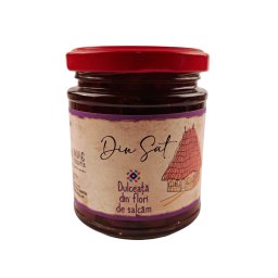 Dulceata premium naturala din flori de salcam 220g - Din Sat