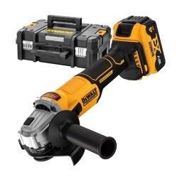 DeWalt - DCG407M1T - Polizor unghiular cu 1 acumulator, Li-Ion, 18 V, 4 Ah, 125 mm, valiza speciala