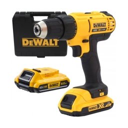 DeWalt - DCD771D2 - Masina de gaurit si insurubat fara acumulatori si incarcator, Li-Ion, 18 V, 2 Ah, 42 Nm, valiza plastic