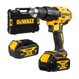 DeWalt - DCD777M2T - Masina de gaurit si insurubat cu 2 acumulatori si incarcator, Li-Ion, 18 V, 4 Ah, 65 Nm, valiza speciala