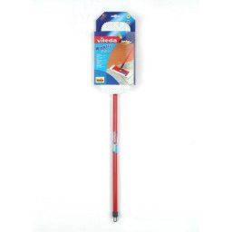 Theo Klein Vileda flat mop, children's home appliance (red / white)