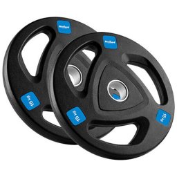 Gantere si greutati DISC GREUTATE FONTA CAUCIUCATA SET 2 X 15 KG REBEL ACTI