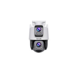 Camera de supraveghere CAMERA IP Tenda, cube, wireless Wi-Fi 6 + 1 x RJ-45, pt. exterior, dual-lens full color night vision, dist. IR 30m, 2 x 3 Mpx rezolutie 2K, microfon, difuzor, carcasa plastic, slot SD card, "RH9-WCA" (timbru verde 0.8 lei)