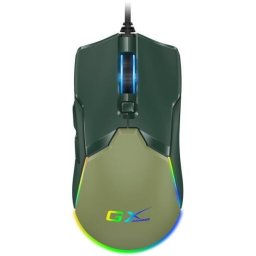Mouse MOUSE Genius "Scorpion M700", gaming, cu fir USB-A, optic, 200 - 7200 dpi, butoane/scroll 6/1, iluminare RGB, verde, "31040009401" (timbru verde 0.18 lei) 4710268262886