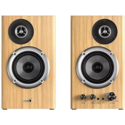 Accesoriu BOXE GENIUS 2.0, bluetooth, RMS: 50W (2 x 25W), bass control, treble control, mufa casti, Line-in 3.5mm, pine wood, "SP-HF1812BT" "31730055403" (timbru verde 4.00 lei)