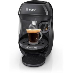 Espressor Tassimo Happy TAS102E, 1400W, 70+ Bauturi, IntelliBrewcode, Negru