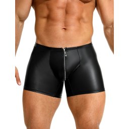 SuperLove Alpha Men Boxer with Zipper 290 Black S