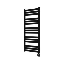 Vertaduro LUCY - Radiator de baie cu termostat, 600 W, 125 x 50 cm, negru
