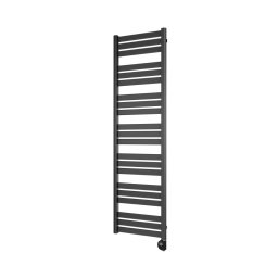 Vertaduro - Radiator pentru baie cu termostat LUCY, 800 W, 177 x 50 cm, antracit