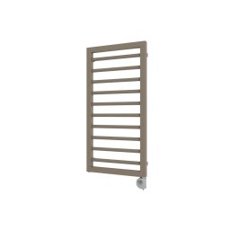 Vertaduro - Radiator pentru baie cu termostat ADEL 400W 100x50 cm taupe