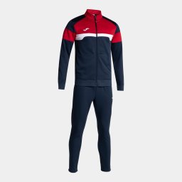 Trening Bărbați Joma Danubio III – Fleece Interior, Fermoar Complet, 6 Culori - bleumarin/rosu, S