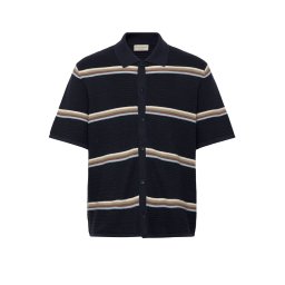 JACK & JONES Polo Jormaine Knit Ss 12295274 19-3922 TCX sky captain