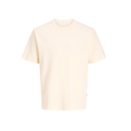 JACK & JONES T-Shirt Jcoclub Structure Ss Crew Neck 12289941 11-0106 TCX sweet corn