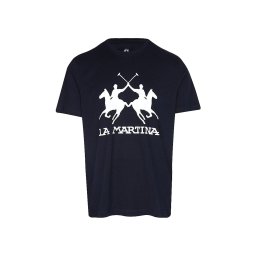 LA MARTINA T-Shirt 3LMMCR001 07017 navy