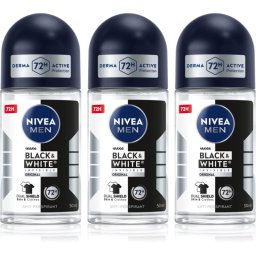 NIVEA MEN Black & White Invisible Original deodorant roll-on antiperspirant ambalaj economic