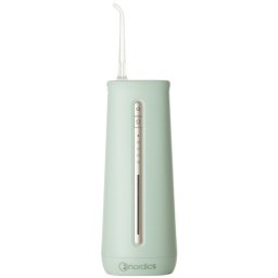 Irigator dentar Nordics IA44G, 230 ml, IPX8, 5 moduri, 5 intensitati ale jetului, USB-C, Verde