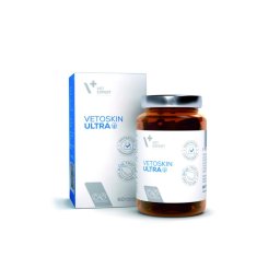 Supliment inovator pentru pielea hipersensibila si atopica, VetoSkin ULTRA, VetExpert, 60 capsule