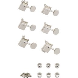 Fender Vintage Style Guitar Tuning Machines Nickel