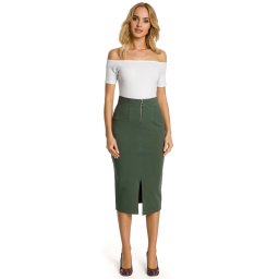 Made of Emotion Woman's Skirt M348 Militare