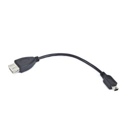 Cablu de date Gembird A-OTG-AFBM-002 USB OTG AF la Mini-USB 0.15m