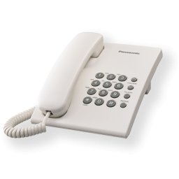 Telefon Analogic cu Fir Panasonic KX-TS500FXW Alb