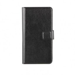 Husa Xqisit Slim Wallet Case neagra pentru Samsung Galaxy S5