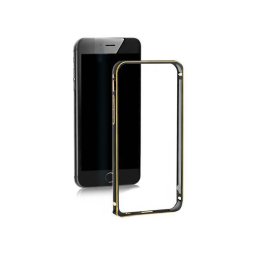 Husa Qoltec Aluminum negru pentru Apple iPhone 6 Plus