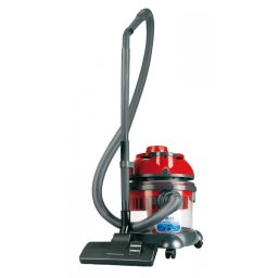 Aspirator cu Filtrare prin Apa Studio Casa Hepatech Aqua Putere 1600W Functie Blowing Negru/Rosu