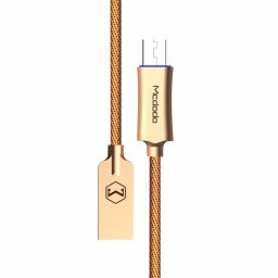 Cablu de date Mcdodo Auto Disconnect MicroUSB 1m Auriu