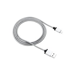 Cablu de date Canyon CNS-MFIC3DG Lightning MFI 1m Gri