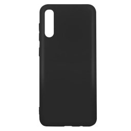 Husa Lemontti Silicon Silky Negru pentru Samsung Galaxy A50
