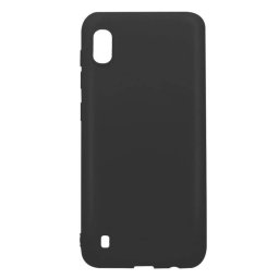 Husa Lemontti Silicon Silky Negru pentru Samsung Galaxy A10