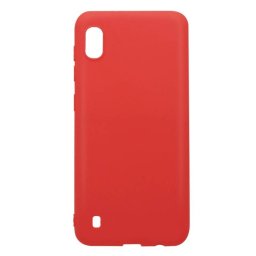 Husa Lemontti Silicon Silky Rosu pentru Samsung Galaxy A10