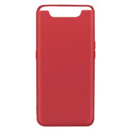 Husa Lemontti Silicon Silky Rosu pentru Samsung Galaxy A80 / A90