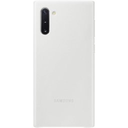 Husa Samsung Leather Cover Samsung Galaxy Note 10 White