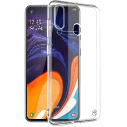 Husa Tellur Basic din Silicon Transparent pentru Samsung Galaxy A60