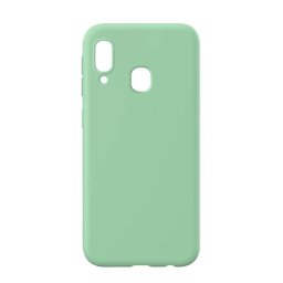 Husa Lemontti Silicon Soft Slim Verde pentru Samsung Galaxy A20e