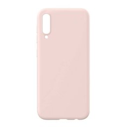 Husa Lemontti Silicon Soft Slim Pink Sand pentru Samsung Galaxy A70