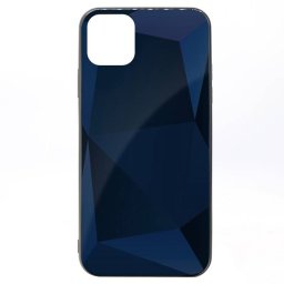 Husa Meleovo Glass Diamond Dark Gray pentru Apple iPhone 11 Pro Max