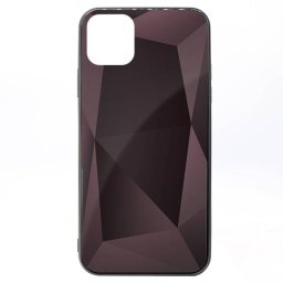 Husa Meleovo Glass Diamond Rose Gold pentru Apple iPhone 11 Pro