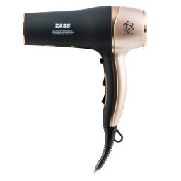 Uscator de Par Zass ZHD 06 2200W Negru / Maro
