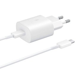 Incarcator retea Samsung EP-TA800XW Travel Fast Charger USB Type-C 2A 25W White