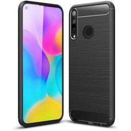 Husa TECH-PROTECT TPUCARBON Huawei P40 Lite E Black
