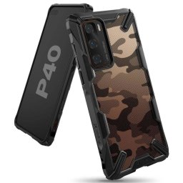 Husa Ringke Fusion X Huawei P40 Camo Black