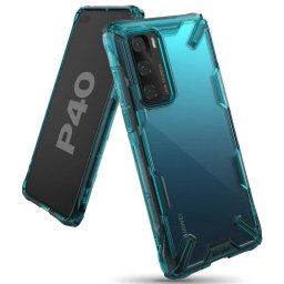 Husa Ringke Fusion X Huawei P40 Green