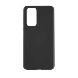 Husa Lemontti Silicon Silky Negru pentru Huawei P40 Pro