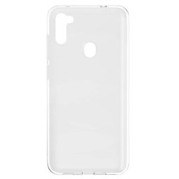 Husa Lemontti Silicon Silky Transparent pentru Samsung Galaxy A11
